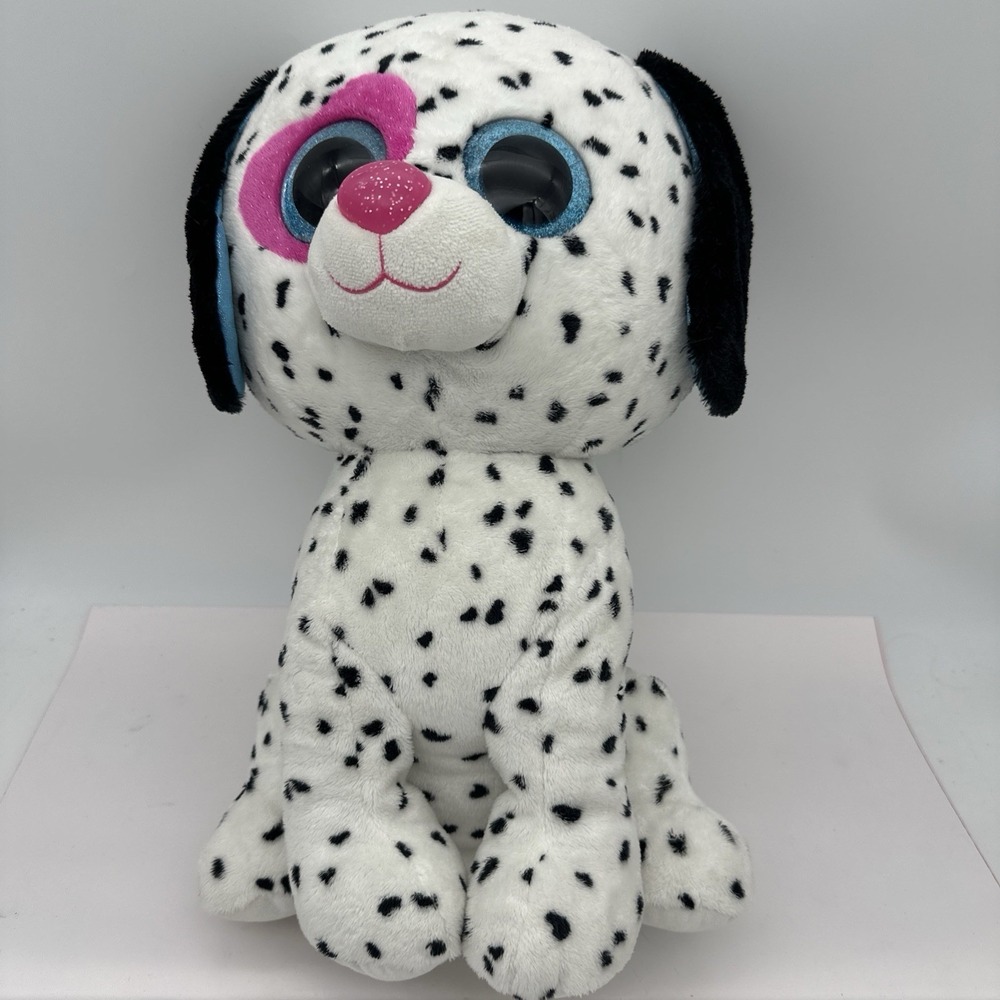 Ty Beanie Boos Chloe - Dalmatian Large (Justice Exclusive) EUC